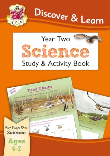 KS1 Science Year 2 Discover & Learn: Study & Activity Book (CGP Year 2 Science) von Coordination Group Publications Ltd (CGP)
